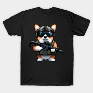 Tactical Corgi T-Shirt